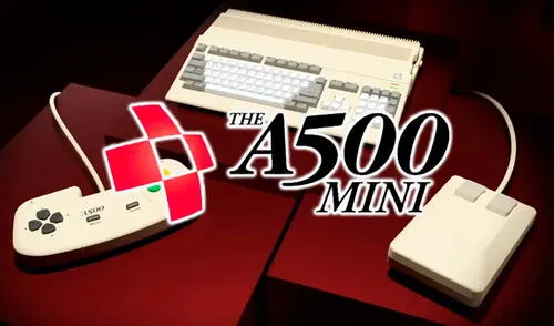TheA500 Mini se lanzará en 2022 y su precio será de 129,99 euros. Foto: Retro Games TheA500 Mini se lanzará en 2022 y su precio será de 129,99 euros. Foto: Retro Games