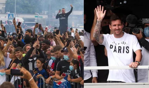 Messi llegó a París para ser presentado de manera oficial como nuevo jugador del PSG. Foto: composición difusión