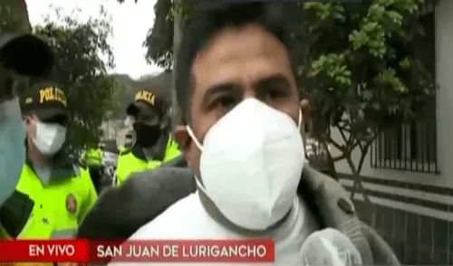 Burgomaestre niega agresión, pero ya ha sido enmarrocado por la PNP. Foto: América Noticias