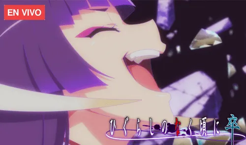 Higurashi no Naku koro Ni se prepara para lanzar su siguiente episodio. Foto: Kadokawa