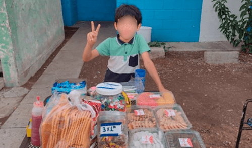 Las ganas de salir adelante del pequeño Ángel han motivado a otros niños a seguir su ejemplo. Foto: captura de Facebook