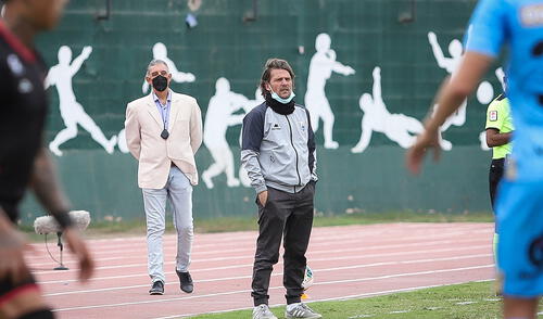 Carlos Desio analizó bien al rival de turno, Carlos Mannucci. Foto: Liga 1 Carlos Desio analizó bien al rival de turno, Carlos Mannucci. Foto: Liga 1