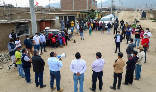 Autoridades concientizan a pobladores sobre respeto a las áreas públicas. Foto: MPT