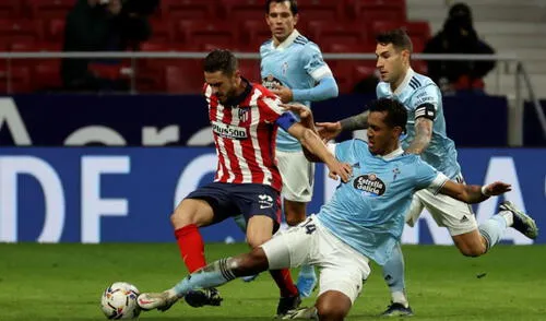 Atlético de Madrid vs. Celta de Vigo se enfrentan este domingo 15 de agosto por la fecha 1 de LaLiga Santander. Foto: EFE