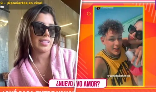 La salsera se encuentra en Colombia grabando un videoclip con el artista urbano. Foto: captura/Latina