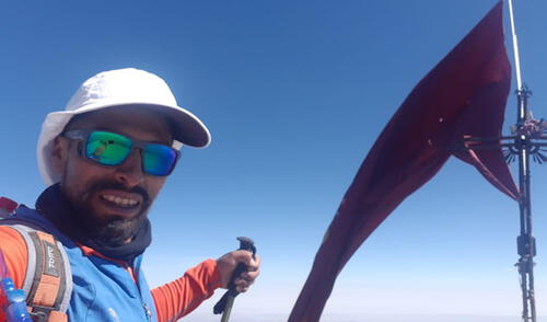 Renzzo integra la Asociación de Guías de Montaña del Perú. Foto: Pasión DEPORTEAQP Renzzo integra la Asociación de Guías de Montaña del Perú. Foto: Pasión DEPORTEAQP