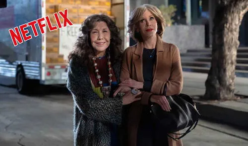 Netflix estrenó por sorpresa un avance de la última temporada de Grace and Frankie. Foto: Netflix
