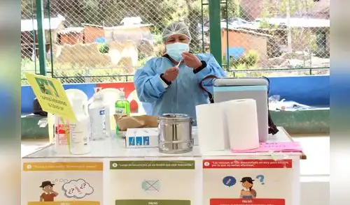 Especialistas demostraron la efectividad de la vacuna. Foto: difusión Especialistas demostraron la efectividad de la vacuna. Foto: difusión