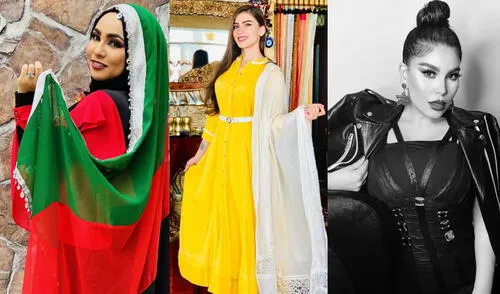 La vida de las mujeres artistas e influencers también se ve en peligro en Afganistán. Foto: composición/Instagram Aadiqa Madadgar/Ayeda Shadab/Aryana Sayeed La vida de las mujeres artistas e influencers también se ve en peligro en Afganistán. Foto: composición/Instagram Aadiqa Madadgar/Ayeda Shadab/Aryana Sayeed