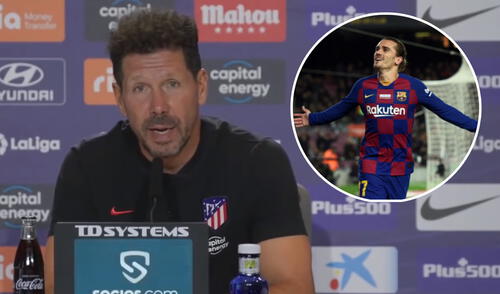 Simeone y el Atlético de Madrid enfrentarán este domingo 22 al Elche por la segunda fecha de LaLiga. Foto: AFP Simeone y el Atlético de Madrid enfrentarán este domingo 22 al Elche por la segunda fecha de LaLiga. Foto: AFP