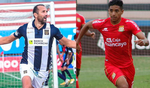 El encuentro Alianza Lima vs. Sport Huancayo inicia a las 3.30 p. m. Foto: composición/Facebook/Twitter
