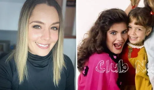 La actriz fue parte del elenco de niños del programa de televisión. Foto: composición/ Instagram
