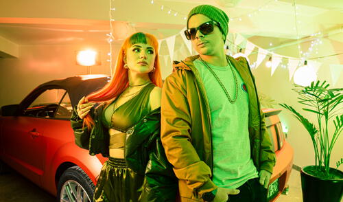 Mario Hart y Handa brindan detalles sobre su nuevo sencillo. Foto: difusión