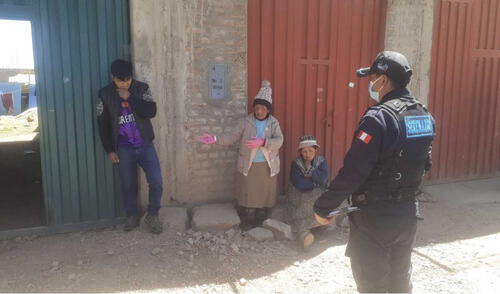 Anciana afirma que su hijo la agrede constantemente e incluso la dejó encerrada. Foto: Serenazgo de San Román