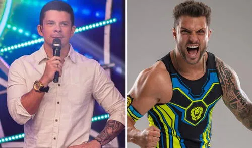 Nicola Porcella y Mario Hart se enfrentarán en el duelo entre Esto es guerra y Guerreros México. Foto: composición/Instagram