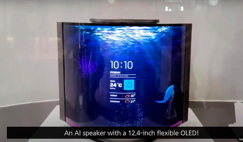 El Samsung AI Speaker fue presentado por la compañía en el evento IMD 2021 que se realiza en Corea del Sur. Foto: Computer Hoy El Samsung AI Speaker fue presentado por la compañía en el evento IMD 2021 que se realiza en Corea del Sur. Foto: Computer Hoy