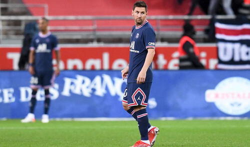 Lionel Messi completó cerca de 25 minutos de juego en su debut con el PSG. Foto: difusión