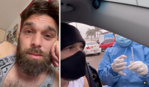 El conductor de Noche de patas aseguró no tener síntomas tras vacunarse con la dosis de Sinopharm. Foto: composición/Andrés Salas/Instagram El conductor de Noche de patas aseguró no tener síntomas tras vacunarse con la dosis de Sinopharm. Foto: composición/Andrés Salas/Instagram