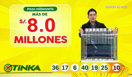 El monto para este domingo 29 de agosto de 2021 es S/ 8 070 321. Foto: Tinka