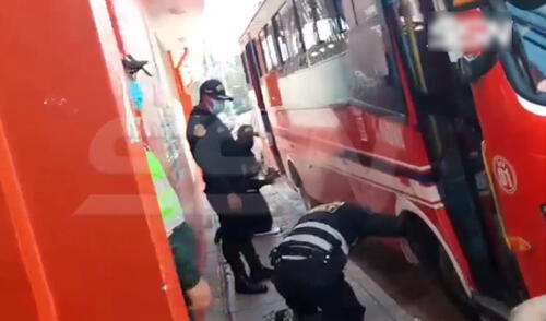 Unidad implicada corresponde a la empresa Patrón San Jerónimo. Foto: SSN Unidad implicada corresponde a la empresa Patrón San Jerónimo. Foto: SSN