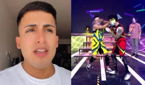Elías Montalvo explicó qué decidió la producción de EEG tras su pelea con Mario Hart. Foto: Elías Montalvo/ Instagram/ captura de América TV
