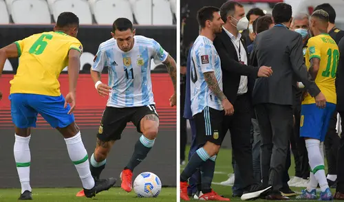 El Arena de Sao Paulo era el escenario que albergaba el duelo entre brasileños y argentinos. Foto: AFP