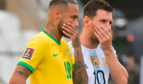 Brasil vs. Argentina fue interrumpido por el regulador sanitario brasileño. Foto: AFP