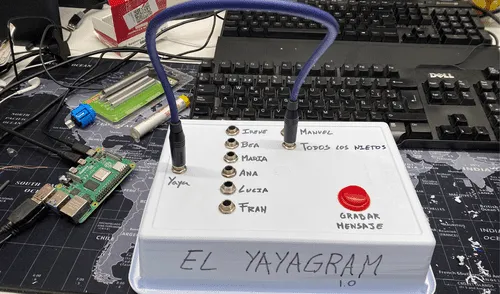 El aparato tiene un sistema de funcionamiento sencillo, para que la usuaria, una anciana de casi 100 años, no tenga dificultades. Foto: El País