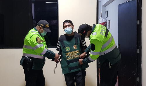 Malhechor quedó a disposición de las autoridades de Villa El Salvador. Foto: Mary Luz Aranda / URPI – LR