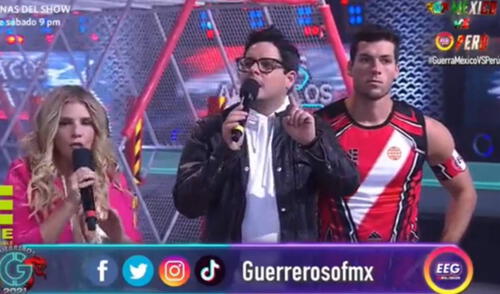 Gian Piero Díaz defendió a su equipo durante la segunda edición de EEG Perú vs. Guerreros México. Foto: captura de América TV