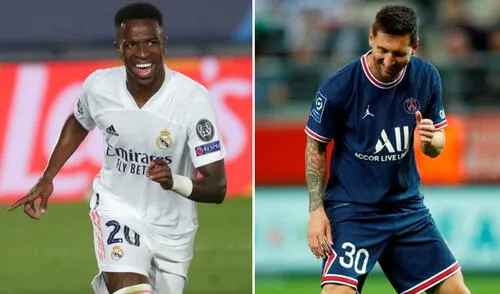 Para Tebas, Vinícius Jr. y otros jóvenes podrían convertirse en los nuevos rostros de LaLiga, como lo fue Messi por muchos años. Foto: EFE