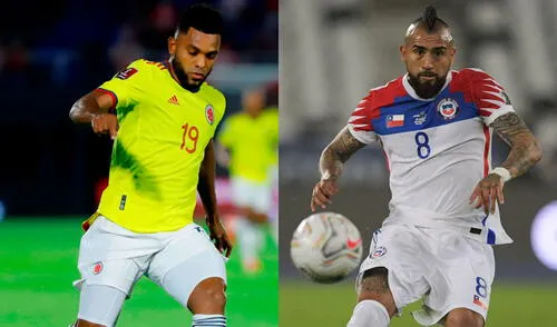 El compromiso Colombia vs. Chile se disputará en el Estadio Metropolitano de Barranquilla. Foto: composición EFE/AFP