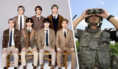 BTS ya es beneficiario de una modificación que permite postergar el servicio militar hasta los 30 años. Foto: composición/BIGHIT/difusión