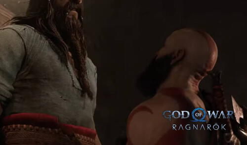 Kratos y Thor aparecen cara a cara en el primer tráiler oficial de God of War Ragnarok. Foto: PlayStation