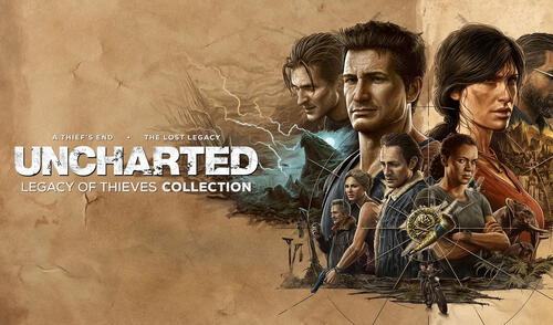 Uncharted: Legacy of Thieves Collection llevará las últimas dos entregas principales de la franquicia de Naughty Dog. Foto: PS5 Uncharted: Legacy of Thieves Collection llevará las últimas dos entregas principales de la franquicia de Naughty Dog. Foto: PS5