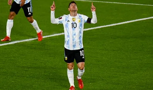 Lionel Messi marcó el primero ante Bolivia a los 13 minutos del juego. Foto: Liga Fútbol Profesional Lionel Messi marcó el primero ante Bolivia a los 13 minutos del juego. Foto: Liga Fútbol Profesional