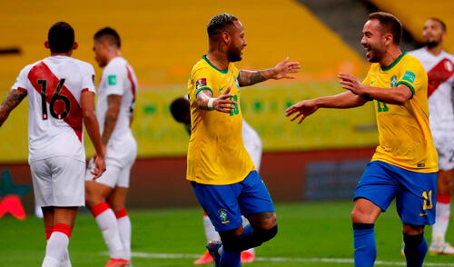 Brasil sumó su octavo triunfo de manera consecutiva. Foto: EFE Brasil sumó su octavo triunfo de manera consecutiva. Foto: EFE