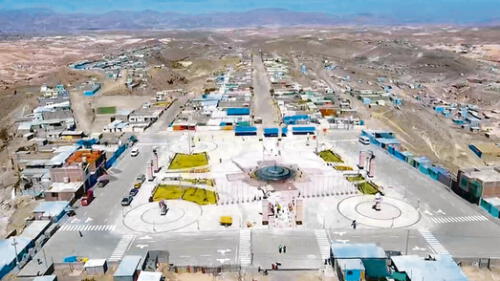 Plaza de Jardín del Colca. Gobierno regional invirtió más de cinco millones. Plaza de Jardín del Colca. Gobierno regional invirtió más de cinco millones.