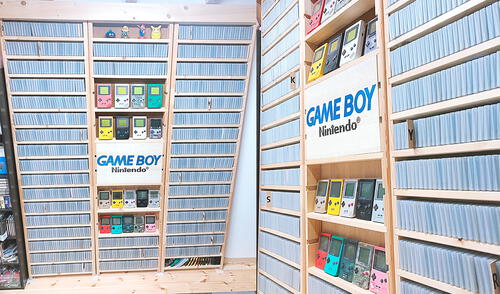 El orgulloso coleccionista es el propietario de 1.244 juegos de Game Boy. Foto: captura de Twitter