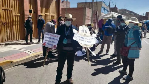 Exportadores protestaron.