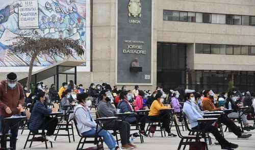Examen de admisión culminará este 12 de setiembre. Foto: UNMSM