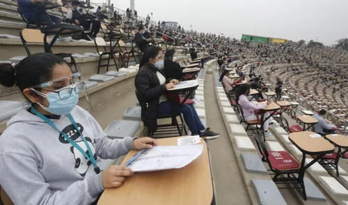 Los resultados del examen de admisión San Marcos para las carreras de Ingeniería se conocerán esta tarde. Foto: Carlos Contreras/La República Los resultados del examen de admisión San Marcos para las carreras de Ingeniería se conocerán esta tarde. Foto: Carlos Contreras/La República