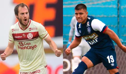 El cotejo Universitario vs. San Martín inicia a las 3.30 p. m. (hora peruana). Foto: composición/Facebook