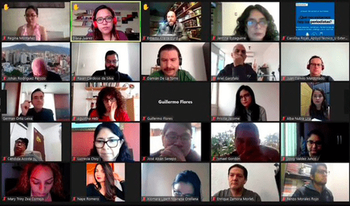 Las clases serán dictadas a través de la plataforma Zoom, lo cual permitirá un encuentra virtual en vivo. Foto: captura de Zoom