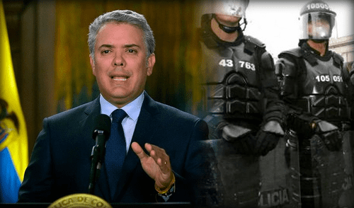 Iván Duque, presidente colombiano, detalló que el cuerpo élite tendrá a disposición inteligencia artificial, big data, un equipo de forenses, entre otros. Foto: composición/EFE