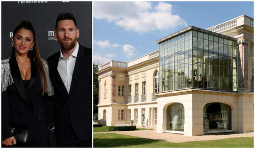 El Palais Rose es una de las lujosas propiedades identificadas como posible hogar para los Messi. Foto: composición LR/AFP/Cogemad