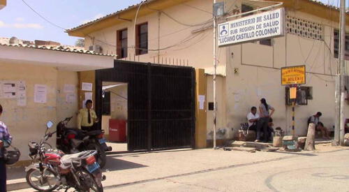 Denuncia se presentó en el centro médico de Santa Rosa de Piedra Rodada, en Sullana. Foto: La República Denuncia se presentó en el centro médico de Santa Rosa de Piedra Rodada, en Sullana. Foto: La República
