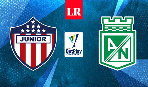 Junior de Barranquilla vs. Atlético Nacional se juega HOY por la décima fecha del torneo de Colombia. Foto: composición/La República