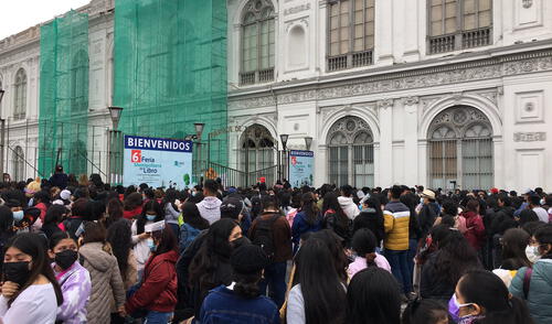 Personal de seguridad estuvo ausente. Foto: @LimaAntigua/Twitter Personal de seguridad estuvo ausente. Foto: @LimaAntigua/Twitter