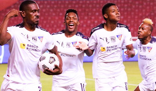 Con su victoria, Liga de Quito igualó en puntaje a Emelec. Foto: LDU